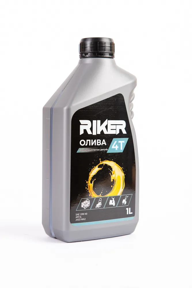 Riker Олива для чотирьохтактних бензинових двигунів 4Т (1л)