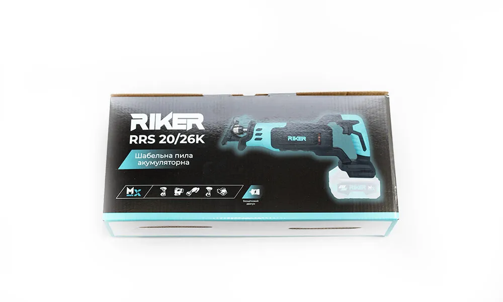 RIKER Шабельна пила акумуляторна RRS 20/26K