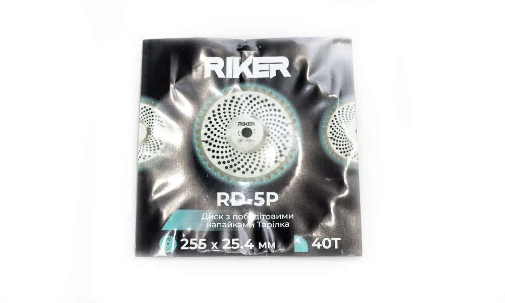 Riker Диск з победітовими напайками Тарілка RD-5P