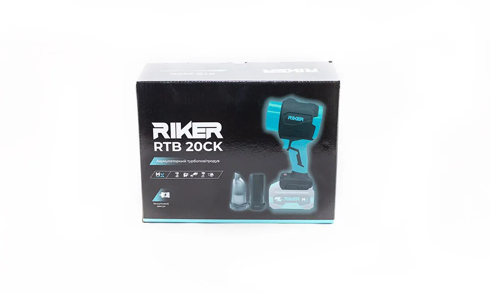 RIKER Акумуляторний турбоповітродув RTB 20CK